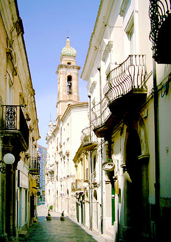 Uno scorcio di San Severo in provincia di Foggia