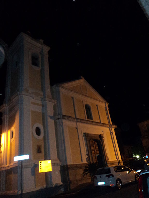 La Chiesa del Santissimo Rosario a Stalettì, in provincia di Catanzaro, dove sono stati celebrati i funerali della signora Loredana Scalone