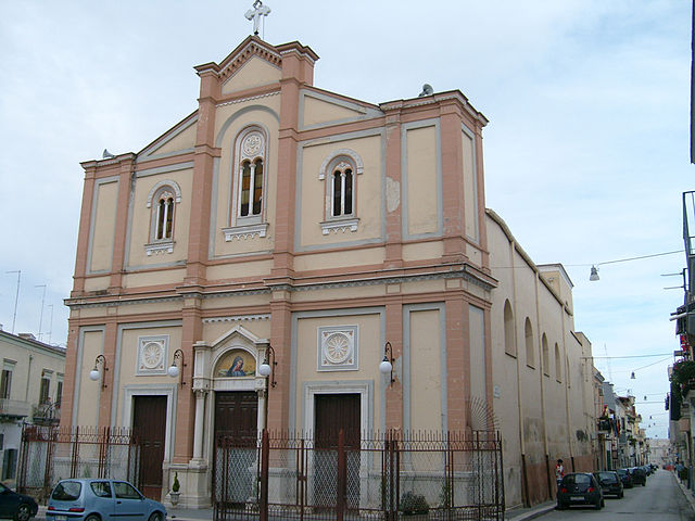 La Chiesa della Beata Vergine Maria Addolorata di Cerignola in provincia di Foggia