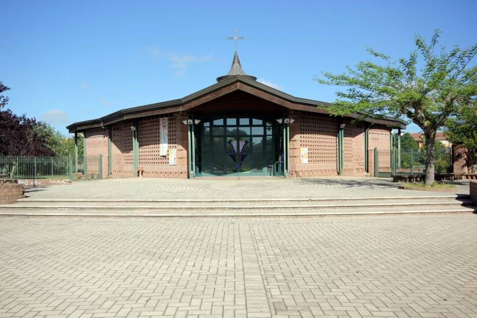 La Chiesa Regina Pacis di Anguillara Sabazia in provincia di Roma, dove sono stati celebrati i funerali di Federica Torzullo
