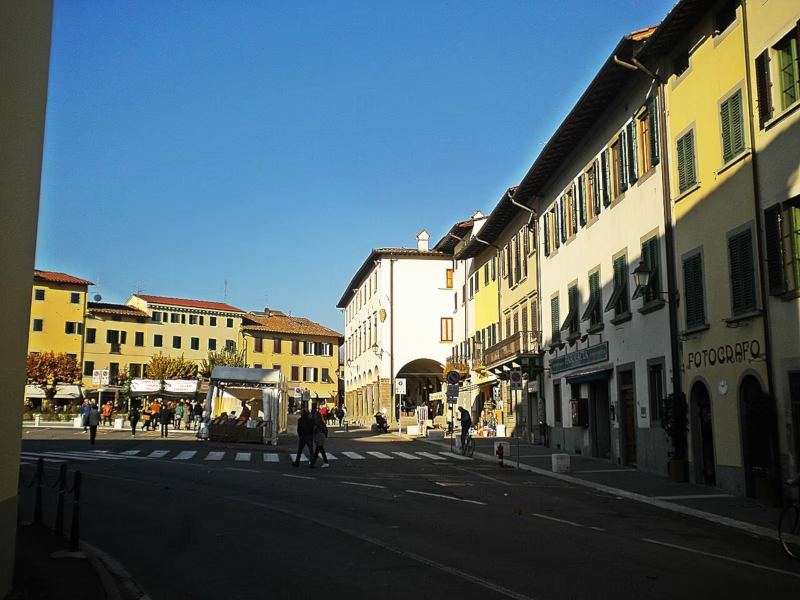 Uno scorcio di Barberino di Mugello in provincia di Firenze