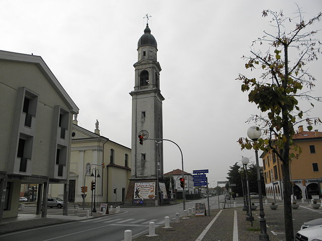 Uno scorcio di Santa Maria di Sala, paese d'origine di Maila Beccarello in provincia di Venezia