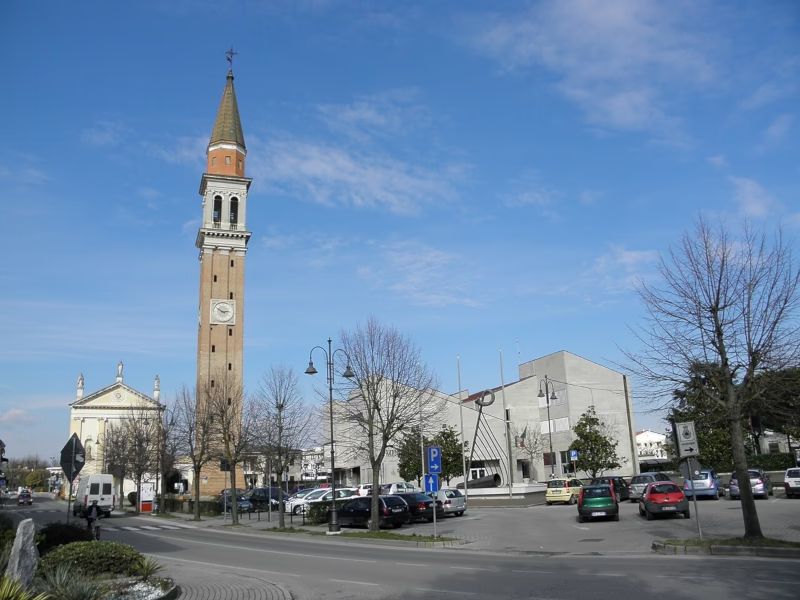 Uno scorcio di Camponogara in provincia di Venezia