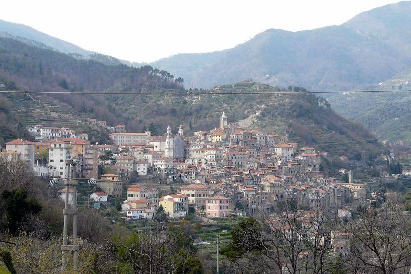 Uno scorcio di Ceriana in provincia di Imperia