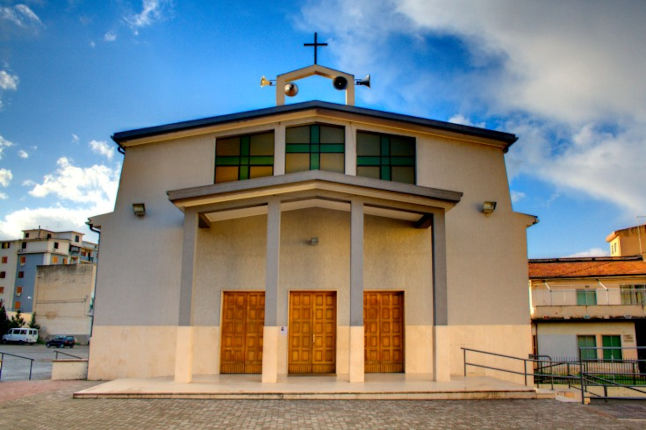 La Chiesa di San Giuseppe a Corigliano-Rossano in provincia di Cosenza dove sono stati celebrati i funerali di Maria Rosaria Sessa