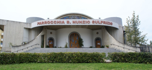 La Chiesa Parrochiale del Beato Nunzio Sulprizio Operaio a Pescara, dove sono stati celebrati i funerali di Jennifer Sterlecchini