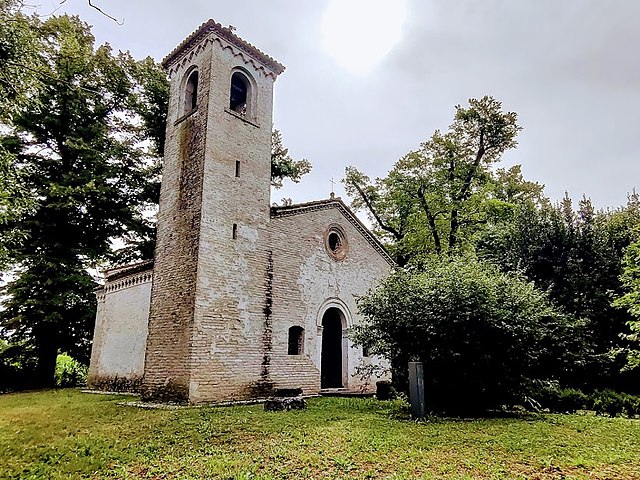 Uno scorcio della Chiesa di Santa Cristina, nella frazione di Gorgo, a Fossalta di Portogruaro