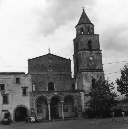 La Chiesa di Santa Croce nel complesso monumentale di Santa Maria del Pozzo a Somma Vesuviana in provincia di Napoli, dove sono stati celebrati i funerali di Melania Rea