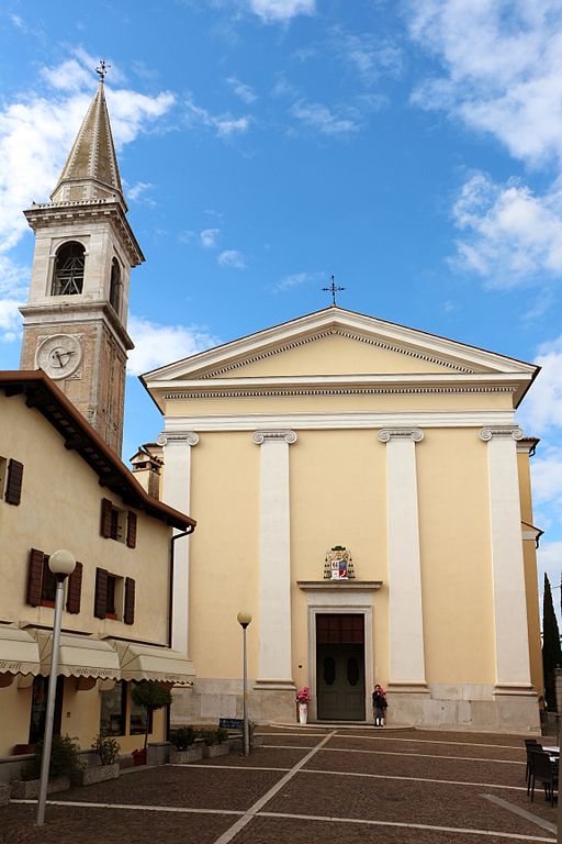 Uno scorcio della Chiesa di Santa Maria Maggiore nel centro di Codroipo