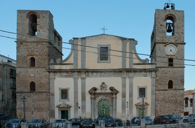 La Chiesa della Santissima Annunziata a Caccamo, in provincia di Palermo, dove sono stati celebrati i funerali di Roberta Siragusa