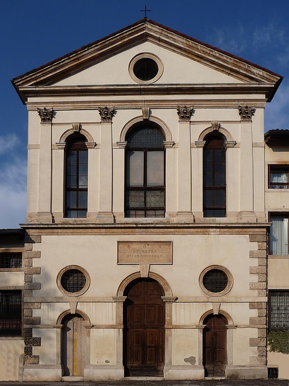 La Chiesa di San Luca a Vicenza, detta anche Chiesa della Misericordia, dove sono stati celebrati i funerali di Lijdia Miljkovic