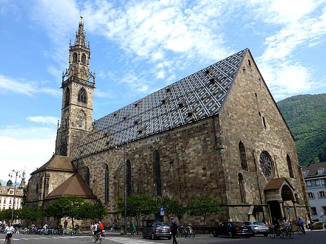 Uno scorcio del Duomo di Bolzano