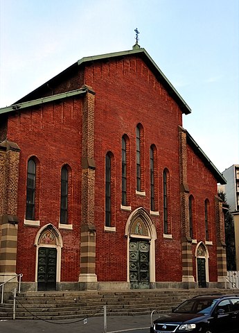 La Chiesa di Santa Maria del Buon Consiglio a Milano dove sono stati celebrati i funerali di Antonia Bianco