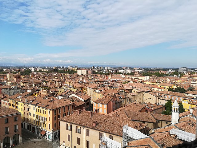 Foto panoramica di Modena
