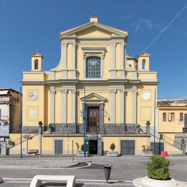 Uno scorcio della Chiesa di San Giacomo Apostolo Maggiore a Pollena Trocchia in provincia di Napoli