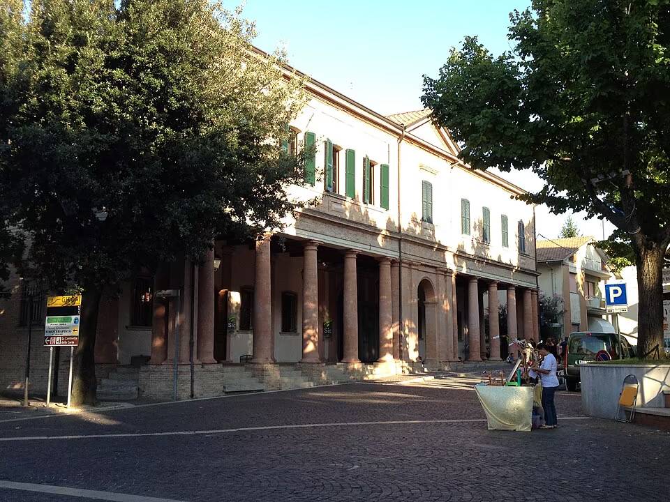 Uno scorcio di Coriano in provincia di Rimini