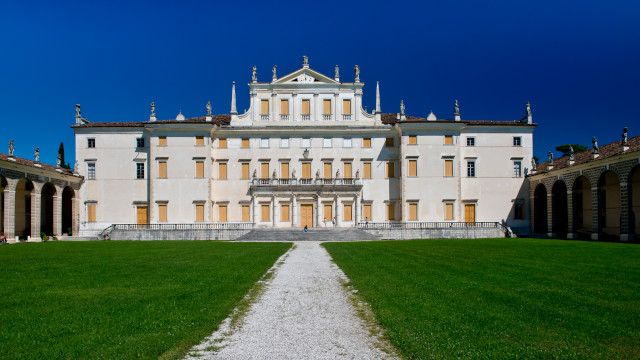 Uno scorcio di Villa Manin a Passariano di Codroipo in provincia di Udine